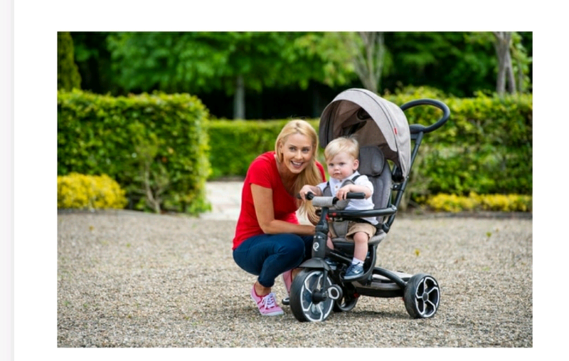 q play prime 6 in 1 trike assembly